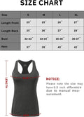 Workout Tank Tops for Women Racerback Athletic Tanks Running Exercise Gym Tank Top - 4 Packs